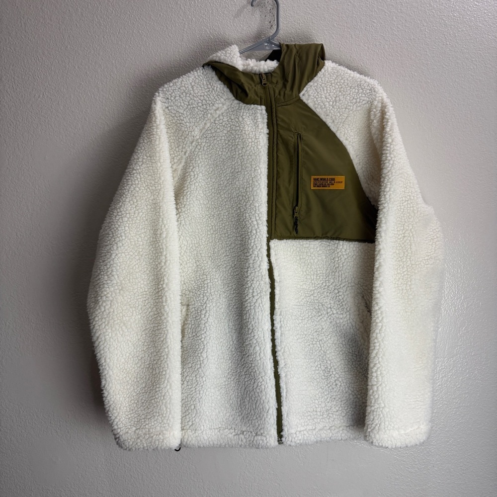 Vans Deep Pile Vintage Jacket Size Large